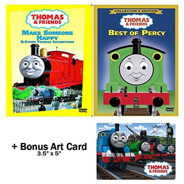 Cover Art for B07RZV7CFB, Thomas & Friends: Double Feature DVD Collection - TV Episodes + Special Features (Games, Sing-Alongs, Extras, & More) + Bonus Art Card by Unknown