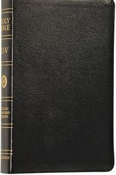 Cover Art for 9781581343465, ESV Classic Reference Bible, Genuine Leather, Black, Red Letter Text, Thumb Indexed by Crossway Bibles