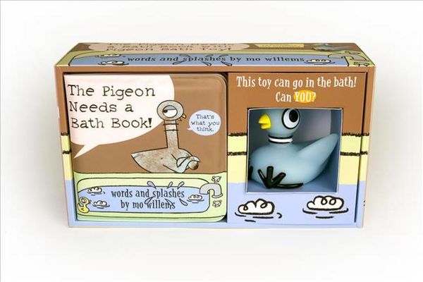 Cover Art for 9781368048651, The Pigeon Needs a Bath Book! (with an All-New Toy!) by Mo Willems