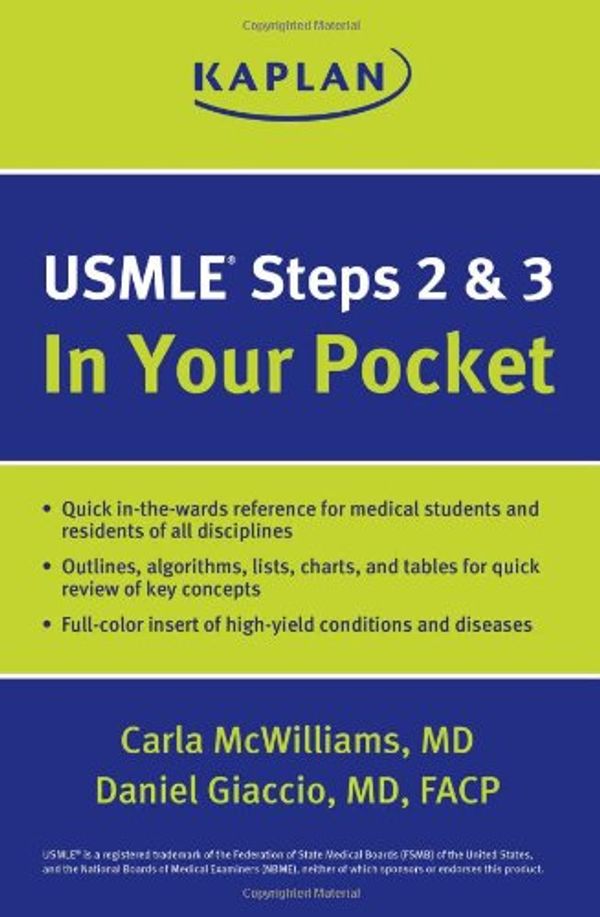 Cover Art for 9781609788988, USMLE Step 3 White Coat Pocket Guide by Carla McWilliams