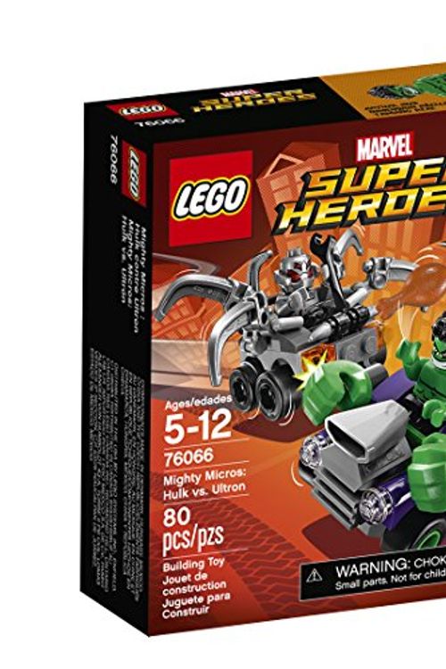 Cover Art for 0673419250665, Mighty Micros: Hulk vs. Ultron Set 76066 by LEGO,Marvel