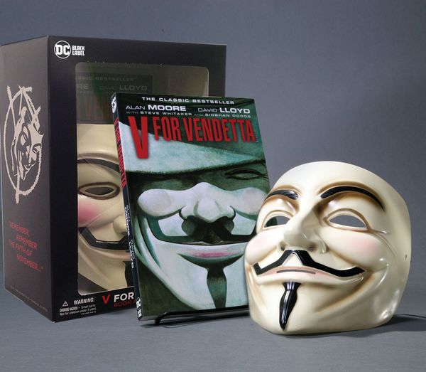 Cover Art for 9781779511737, V for Vendetta Book & Mask Set by Alan Moore