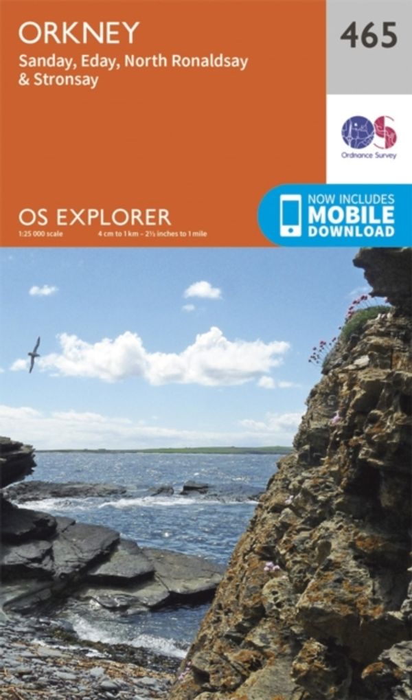 Cover Art for 9780319247167, Orkney - Sanday, Eday, North Ronaldsay and StronsayOS Explorer Map by Ordnance Survey