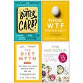 Cover Art for 9789123894260, Is Butter a Carb, Food WTF Should I Eat, The Diet Myth, The Healthy Medic Food for Life 4 Books Collection Set by Rosie Saunt, Helen West, Mark Hyman, Professor Tim Spector, Iota