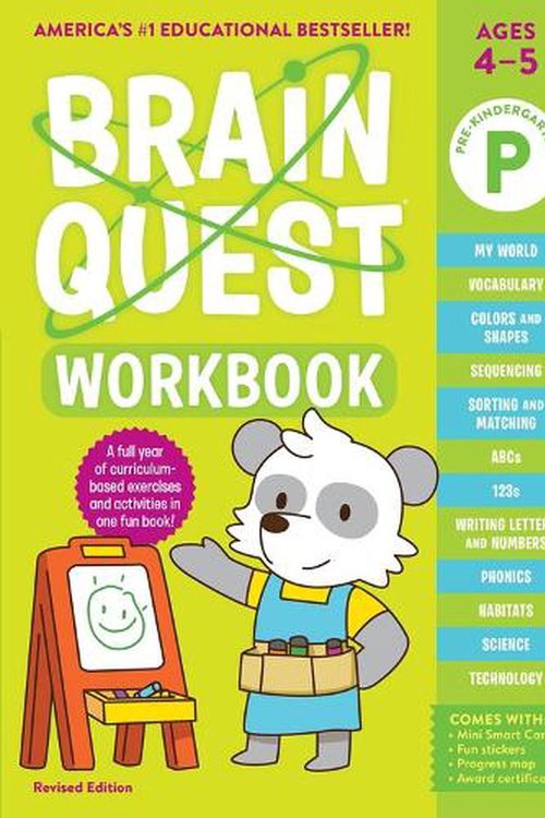 Cover Art for 9781523517336, Brain Quest Workbook: Pre-K Revised Edition (Brain Quest Workbooks) by Workman Publishing