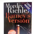 Cover Art for 9780676971743, Barney's Version by Mordecai Richler