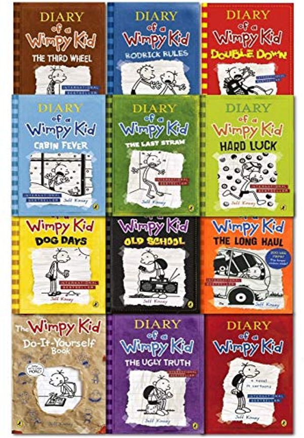 Cover Art for B07YB4HWZZ, [Jeff Kinney] Diary of A Wimpy Kid Collection 12 Books Set by Jeff Kinney by 