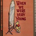 Cover Art for 9780749702090, WHEN WE WERE VERY YOUNG by A. A. Milne