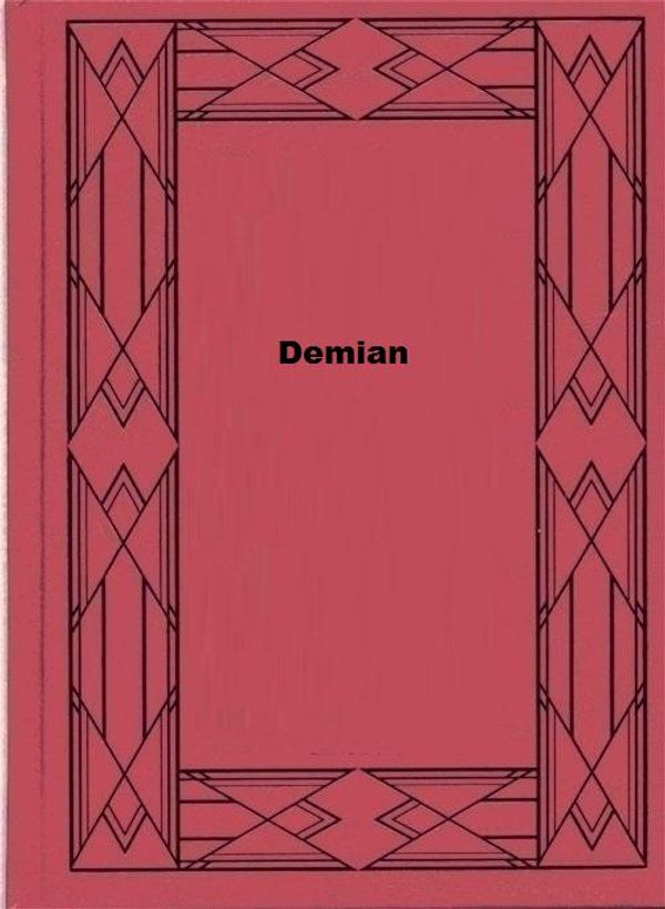 Cover Art for 1230000871334, Demian by Hermann Hesse