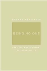 Cover Art for 9780262633086, Being No One by Thomas Metzinger