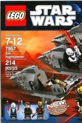 Cover Art for 5702014736900, Sith Nightspeeder Set 7957 by LEGO
