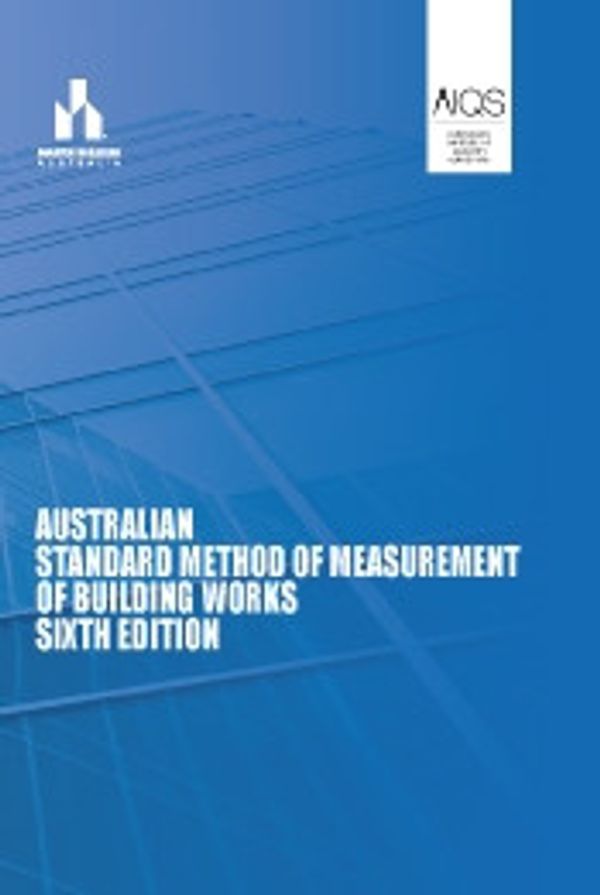 Cover Art for 9780959964103, Australian standard method of measurement of building works by Institute of Quantity Surveyors of Australia