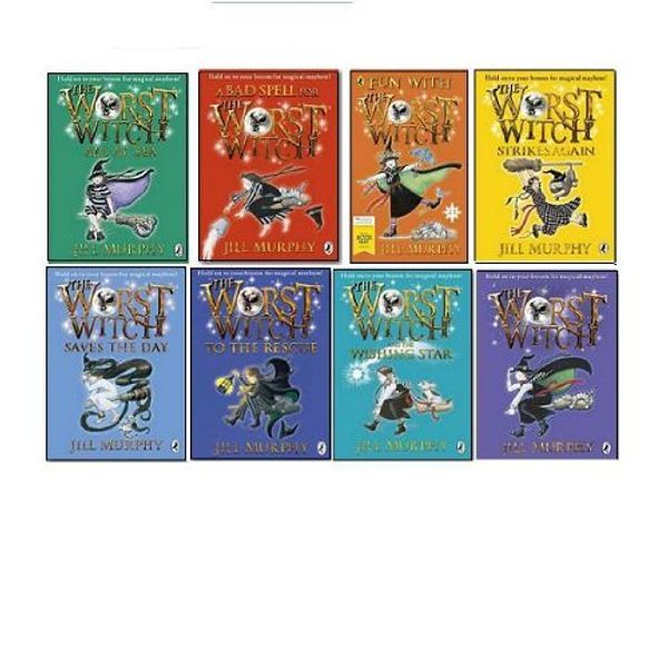 Cover Art for 9783200303072, Jill Murphy The Worst Witch Collection 8 Books Set,(The Worst Witch,The Worst Witch to the Rescue,The Worst Witch Strikes Again,The Worst Witch All at Sea A Bad Spell for the Worst Witch, Fun with the worst withch and Witch and The Wishing Star by Jill Murphy