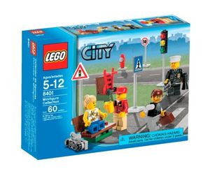 Cover Art for 0673419103329, City Minifigure Collection Set 8401 by 