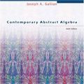 Cover Art for 9780495831532, Contemporary Abstract Algebra, International Edition by Joseph A. Gallian