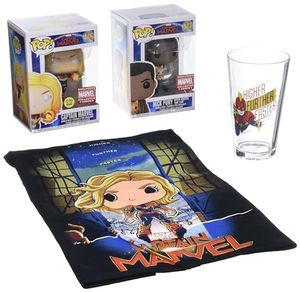 Cover Art for 0889698414623, Funko POP! Marvel:  Captain Marvel, Nick Fury Collector Corps by FunKo