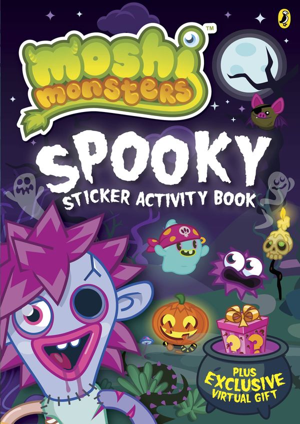 Cover Art for 9781409392521, Moshi Monsters: Spooky Sticker Activity Book by vv, aa