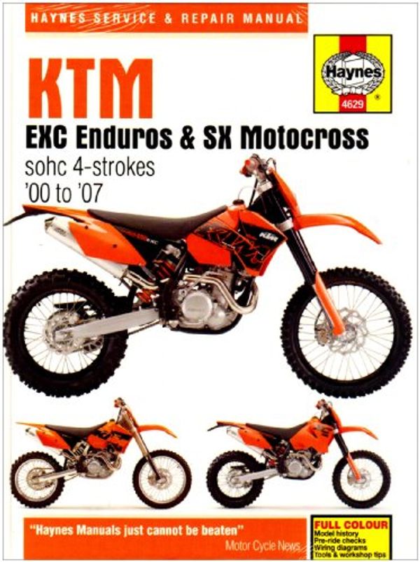 Cover Art for 9781844256297, KTM EXC Enduros and SX Motocross Service and Repair Manual by Phil Mather