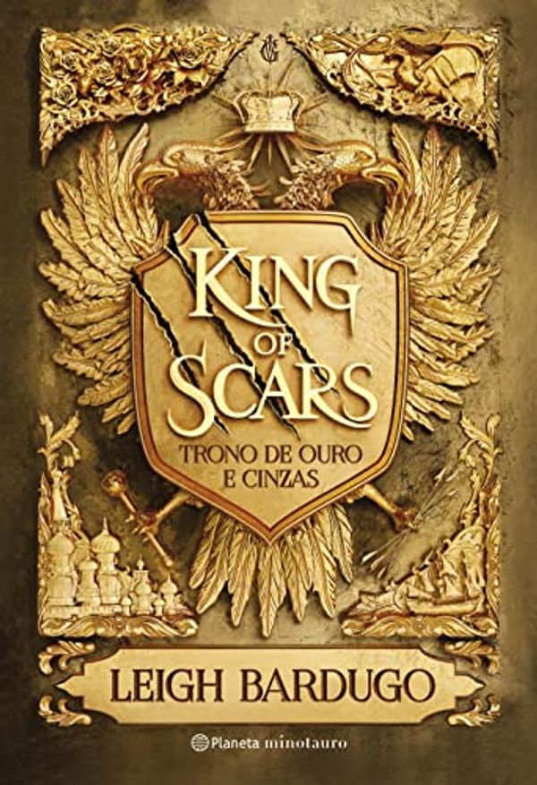 Cover Art for 9786555355994, King of Scars - Trono de ouro e cinzas (Em Portugues do Brasil) by _