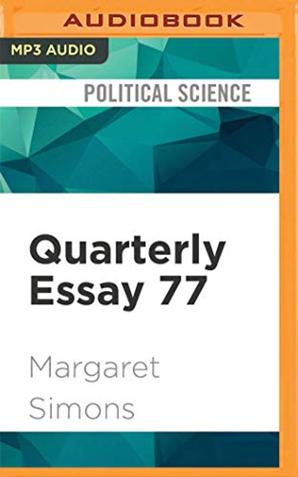 Cover Art for 9781713539032, Quarterly Essay 77: Cry Me a River: The Tragedy of the Murray-Darling Basin by Margaret Simons