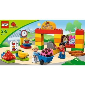 Cover Art for 5702014794429, My First Supermarket Set 6137 by LEGO