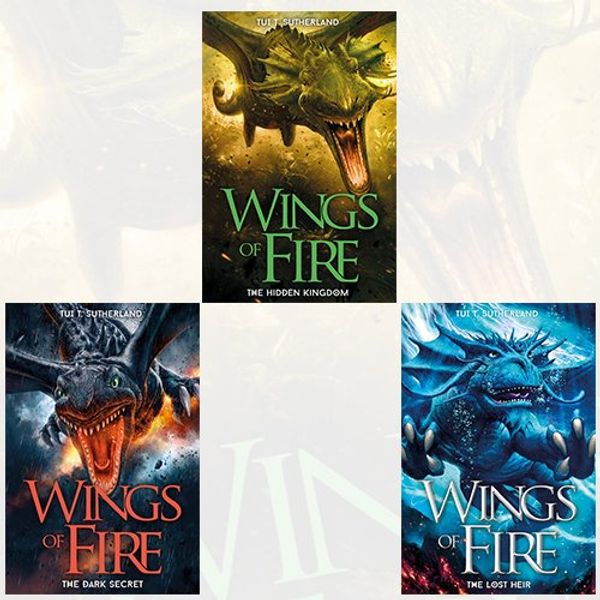 Cover Art for 9789123532292, Wings of Fire Collection Tui T. Sutherland 3 Books Bundle (The Hidden Kingdom, The Dark Secret, The Lost Heir) by Tui T. Sutherland