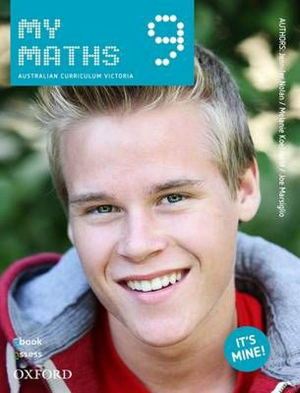 Cover Art for 9780195529425, Mymaths 9 Ausvels Edition Student Book + Obook/AssessMyMaths VIC by Nolan, Koetsveld, Marsiglio