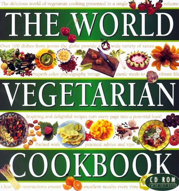 Cover Art for 0712889051218, The World Vegetarian Cookbook (with CD-ROM) by Jillian Stewart; Peter Barry