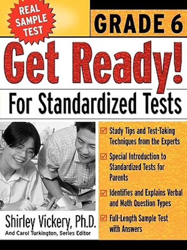 Cover Art for 9780071360159, Get Ready! For Standardized Tests : Grade 6 by Shirley Vickery, Carol Turkington