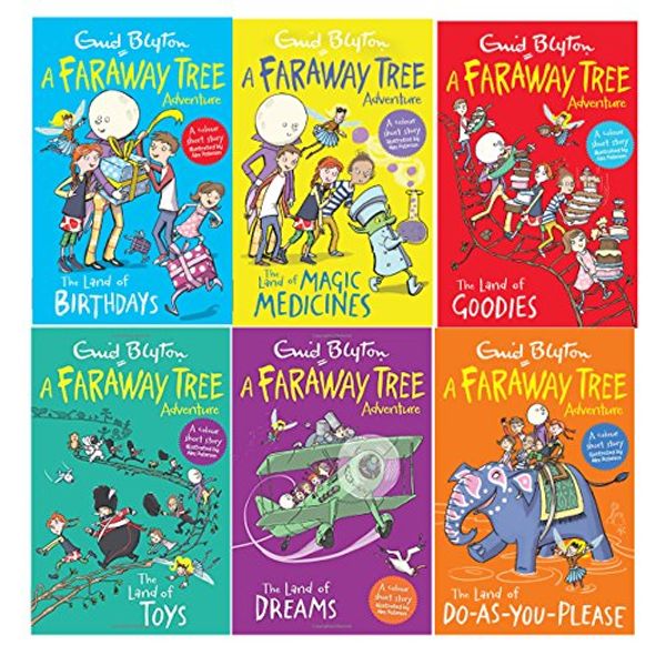 Cover Art for 9780603573606, Enid Blyton Books The Magic Faraway Tree Collection 6 Books Colour Set by Enid Blyton