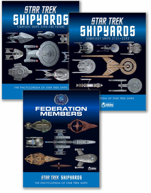 Cover Art for 9781858756066, Star Trek Shipyards: Starfleet and the Federation Box Set by Ben Robinson, Marcus Riley