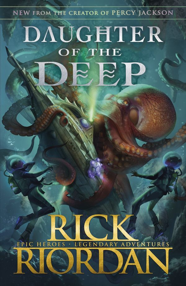 Cover Art for 9780241538180, Daughter of the Deep by Rick Riordan