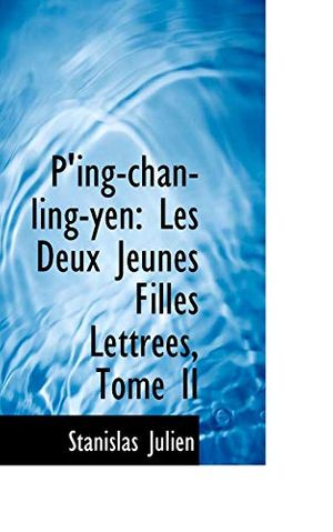 Cover Art for 9780559235771, P'Ing-Chan-Ling-Yen by Stanislas Julien