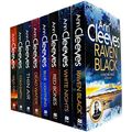 Cover Art for 9789526529400, Ann Cleeves Shetland Series Collection 7 Books Set (Book 1-7) (Blue Lightning, Raven Black, White Nights, Red Bones, Cold Earth, Thin Air, Dead Water) by Ann Cleeves