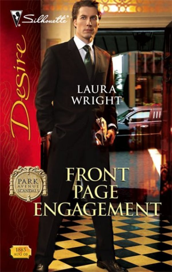 Cover Art for 9780373768851, Front Page Engagement by Laura Wright