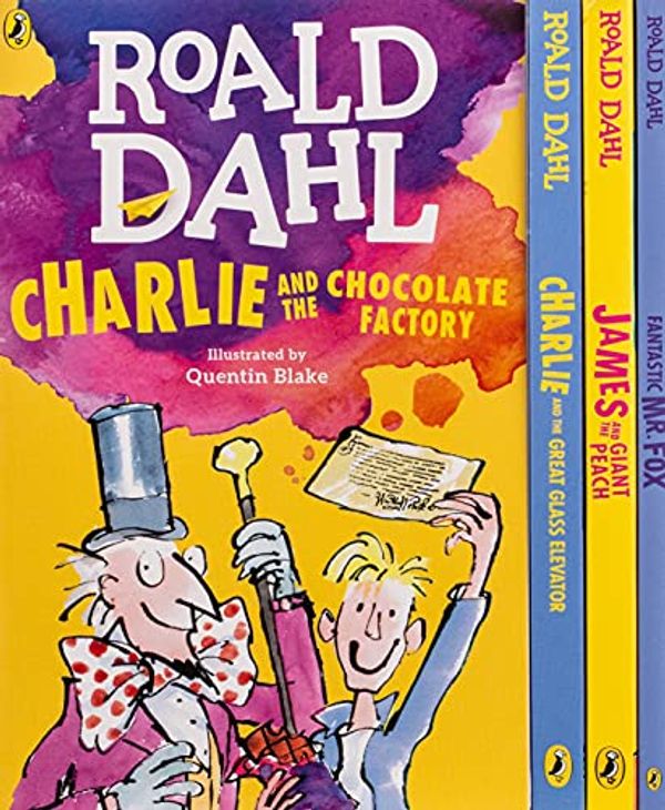 Cover Art for 2015142414972, Roald Dahl Magical Gift Set (4 Books): Charlie and the Chocolate Factory, James and the Giant Peach, Fantastic Mr. Fox, Charlie and the Great Glass Elevator by Roald Dahl