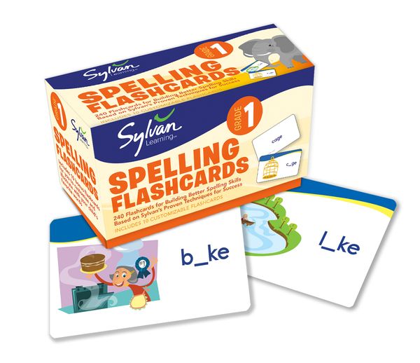 Cover Art for 9780307479389, First Grade Spelling Flashcards by Sylvan Learning