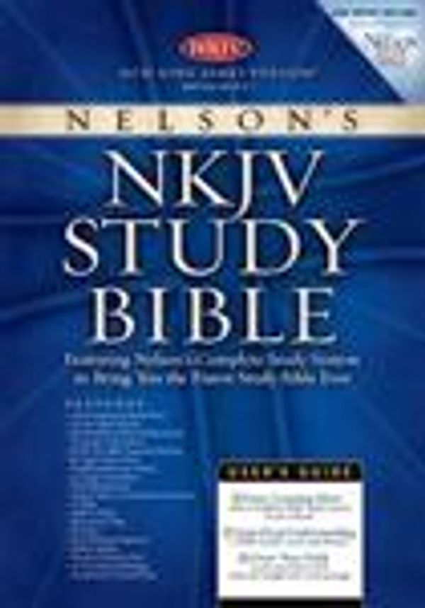 Cover Art for 9780718014179, Study Bible-NKJV by Thomas Nelson