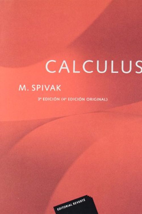 Cover Art for 9788429151824, Calculus by Michael Spivak