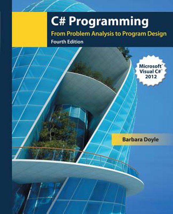 Cover Art for 9781285096261, C# Programming by Barbara Doyle