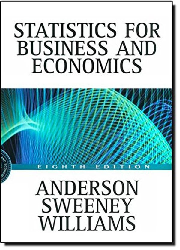Cover Art for 9780324264531, Statistics for Business and Economics with EasyStat CD-ROM (8th Edition) by ANDERSON