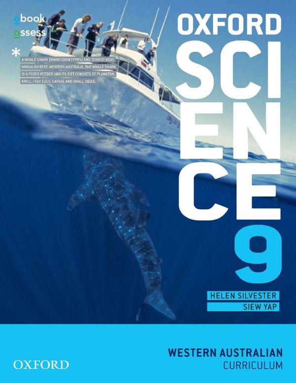 Cover Art for 9780190307189, Oxford Science 9 Western Australia  Curriculum Student Book + Obook/Assess by Yap Silvester