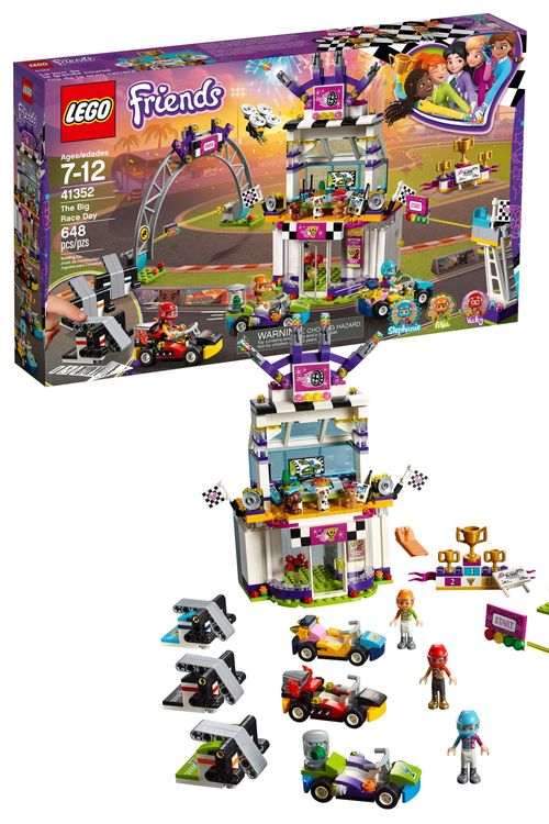 Cover Art for 0673419283564, The Big Race Day Set 41352 by LEGO