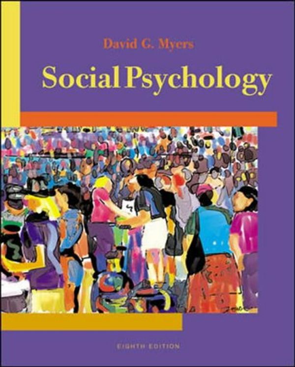 Cover Art for 9780071111706, Social Psychology by David G Myers