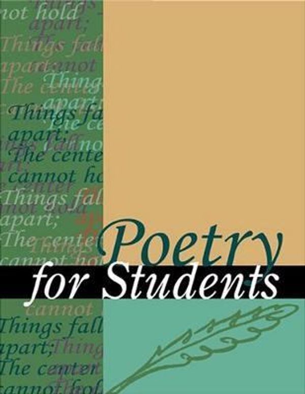Cover Art for 9780787669614, Poetry for Students 22 (Poetry for Students) by Gale Group (Created by)