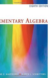 Cover Art for 9780495105718, Elementary Algebra (with CD-ROM) - 8th Edition by Jerome E. Kaufmann