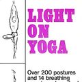 Cover Art for 9780041490169, Light on Yoga by B. K. S. Iyengar