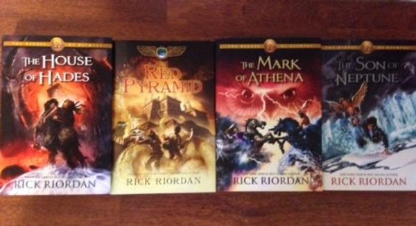 Cover Art for 0632963907388, Rick Riordan Heroes of Olympus 4-book Set (The Red Pyramid, the Son of Neptune, the Mark of Athena, the House of Hades) Hardcover (Book Club Edition) by Rick Riordan