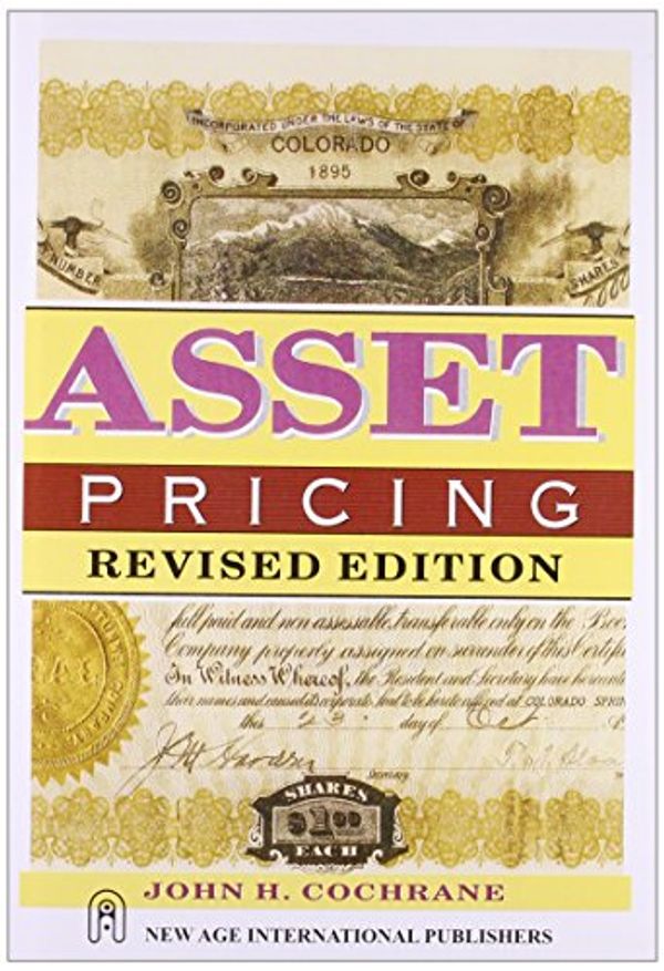 Cover Art for 9788122431247, Asset Pricing by John H. Cochrane