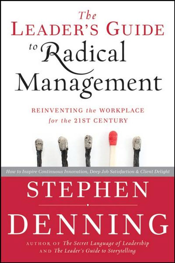 Cover Art for 9780470651353, The Leader's Guide to Radical Management by Stephen Denning